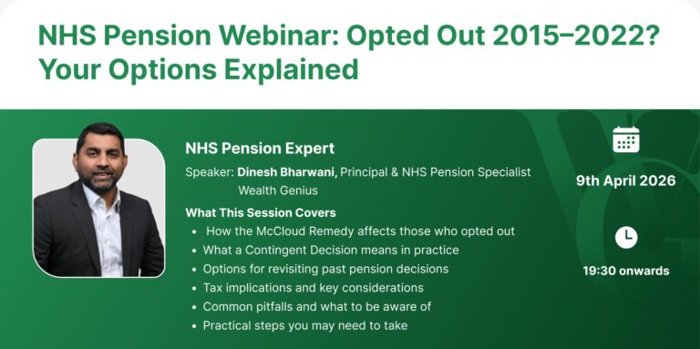 NHS Pension Webinar Opted Out 2015–2022 Your Options Explained